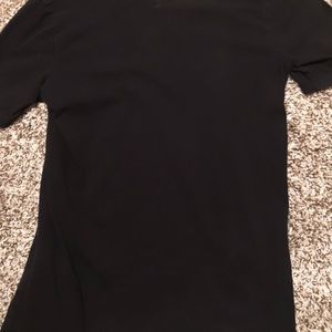 Black “Air Jordan” tee.